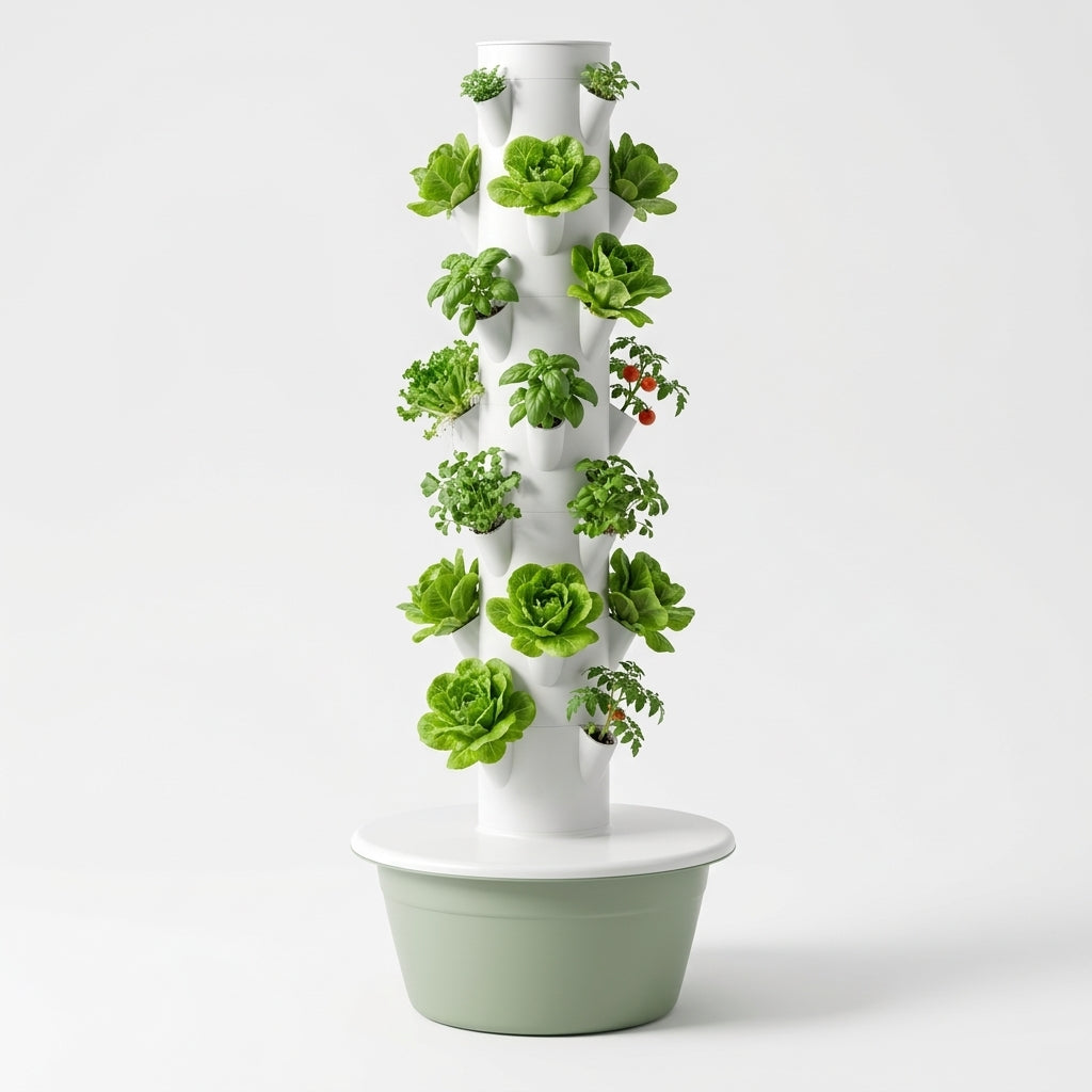 Grow 48 Plants at Home 4–6x Faster, With 90% Less Water