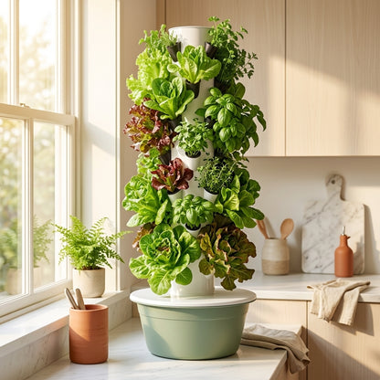 Grow 48 Plants at Home 4–6x Faster, With 90% Less Water